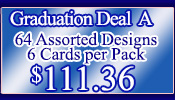 Graduation Ass't, 64 Packs of 6 Graduation Ass't, 64 Packs of 6
