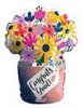 18" Graduation Flower Vase
