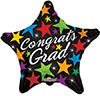 18" Graduation Vibrant Stars