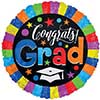 18" Graduation Multicolor