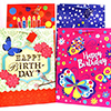 Extra Large Happy Birthday Matte Gift Bag