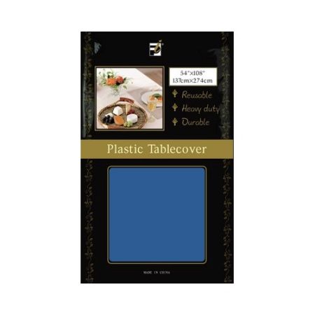 Dark Blue Rectangular Table Cover
