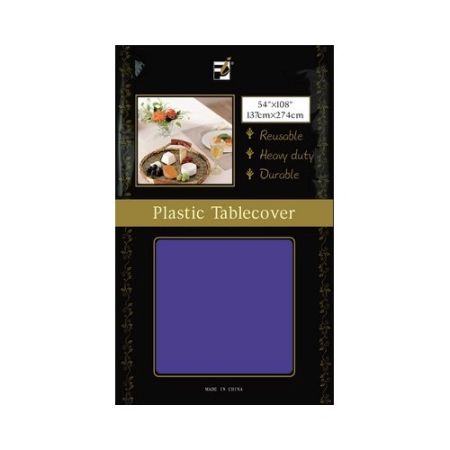 Purple Rectangular Table Cover - Click Image to Close