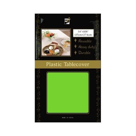 Lime Green Rectangular Table Cover