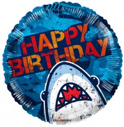18" Birthday Shark