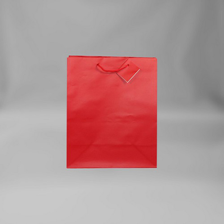 Small Solid Matte Red Bag