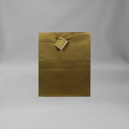 Small Solid Matte Gold Bag