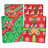 Large Christmas Matte Gift Bag